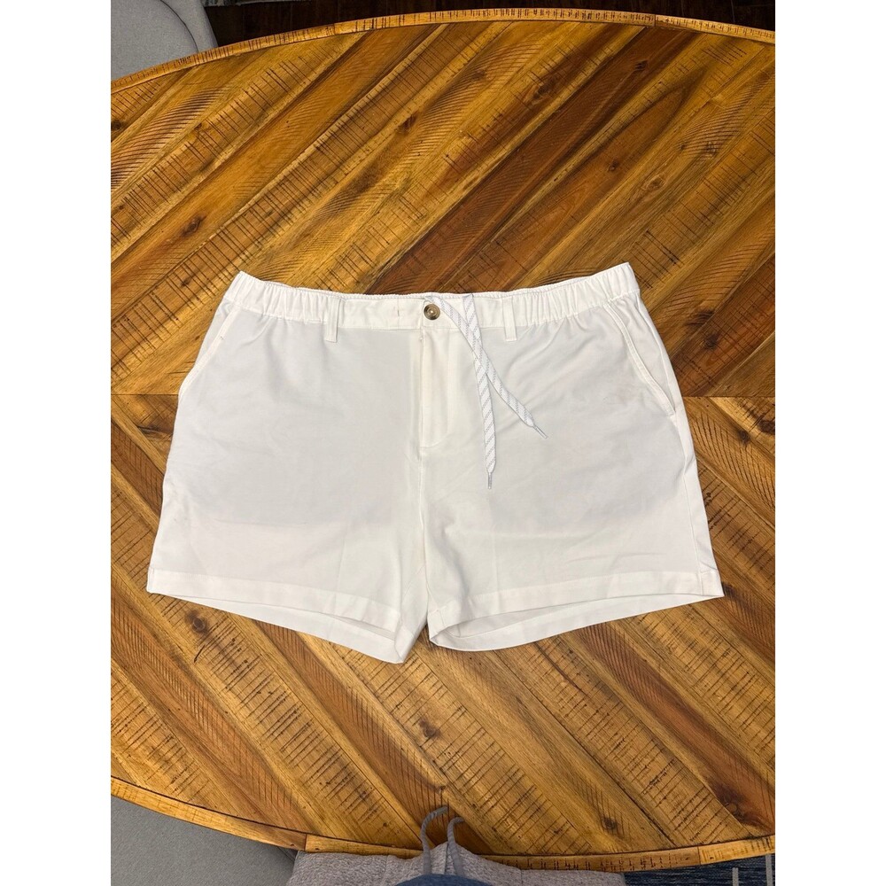Chubbies EveryWear Shorts Men’s XXL White 4” Inseam Drawstring